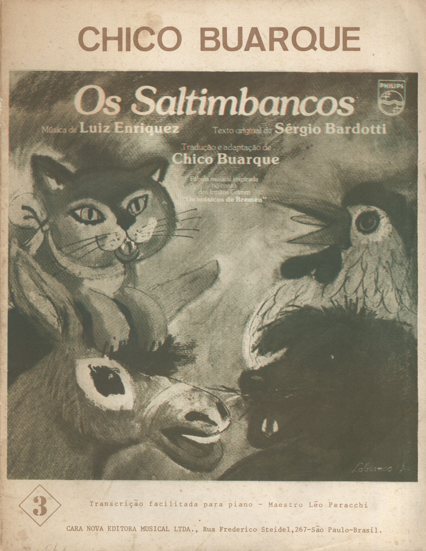 Os Saltimbancos - Partituras